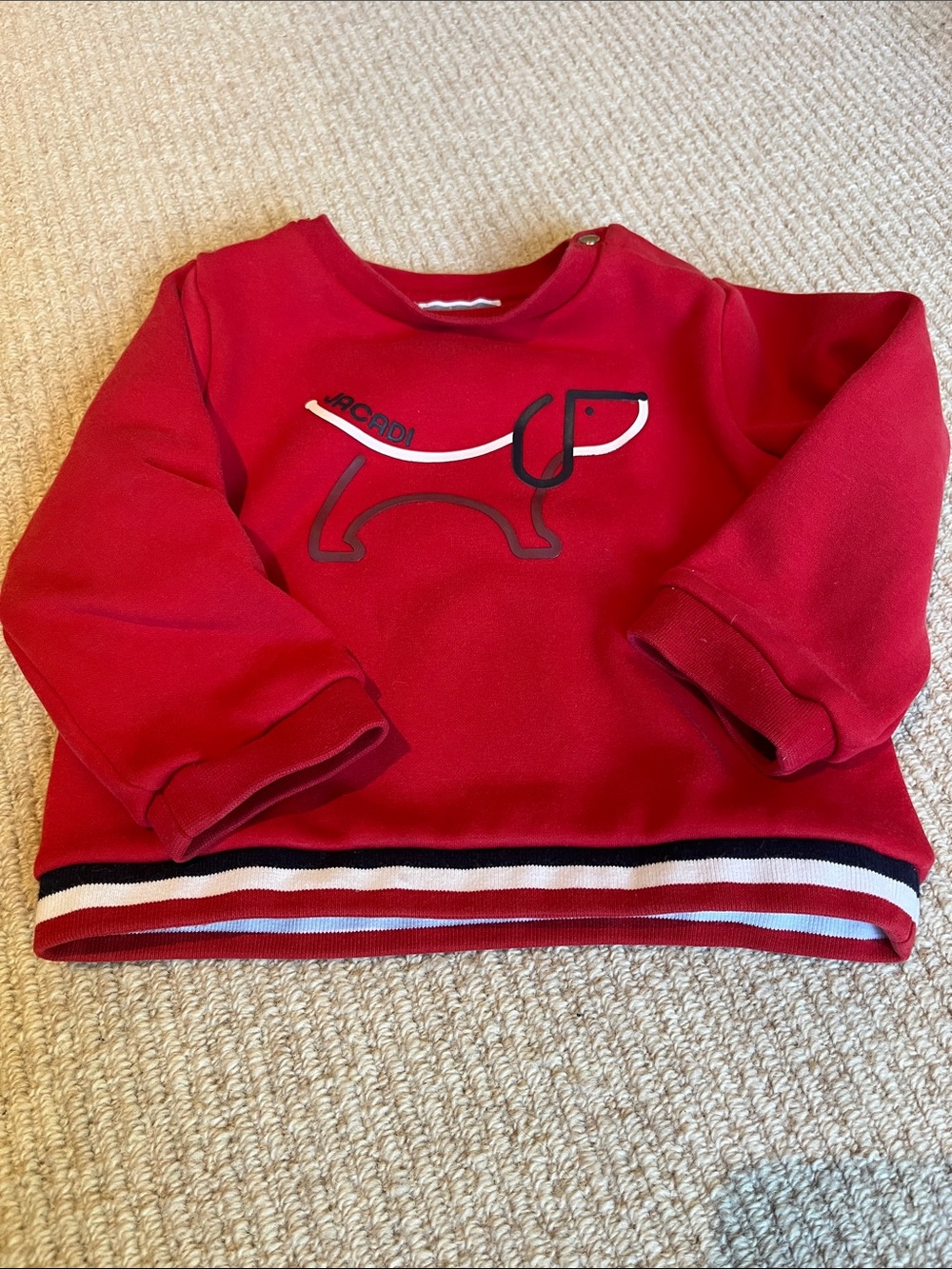 Jacadi Red Sweater Size 24M